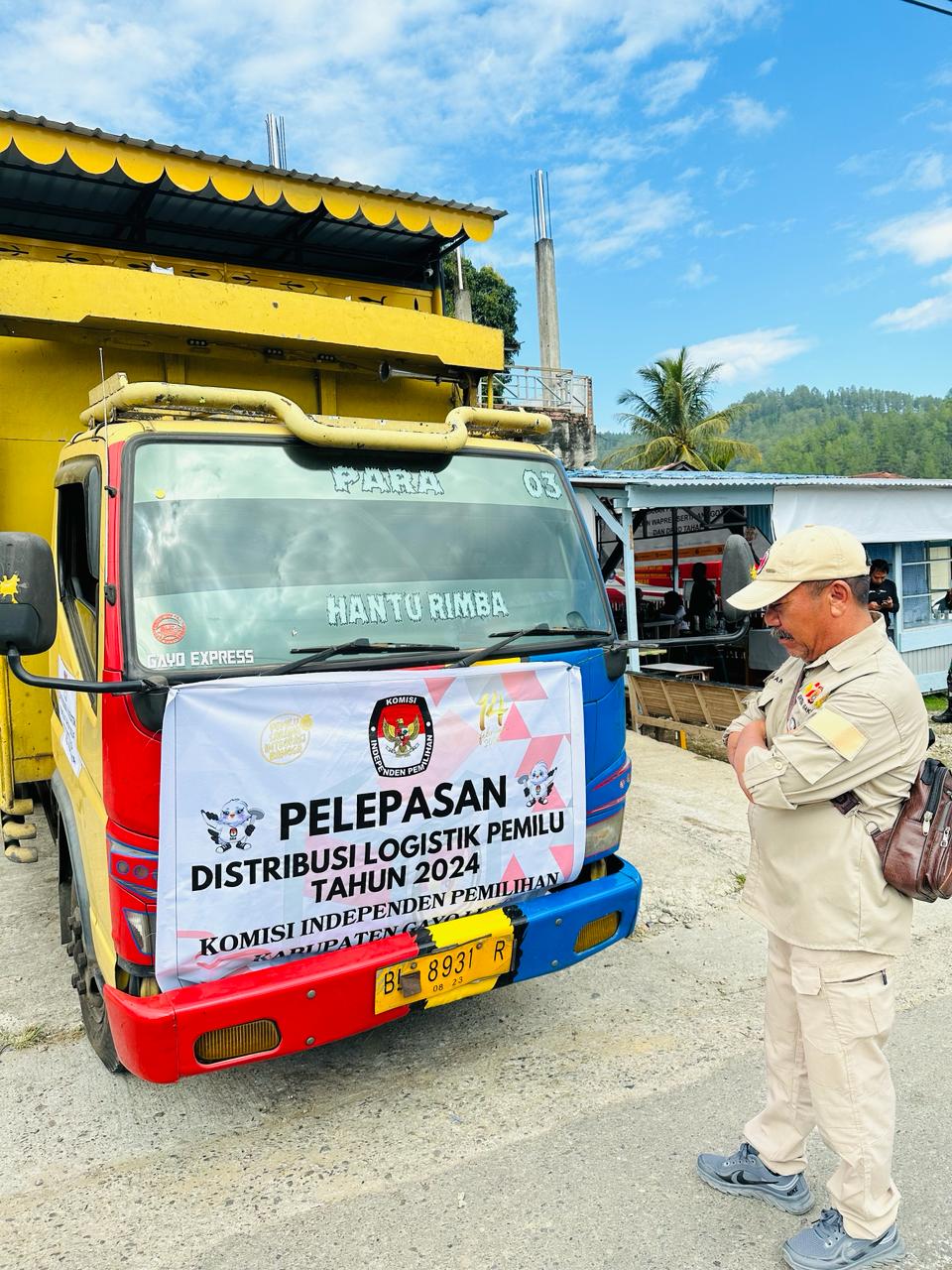 pengawasan pelepasan logistik pemilu tahun 2024