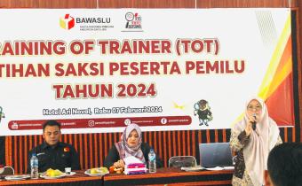 Narasumber Kegiatan TOT Ika Anggareni